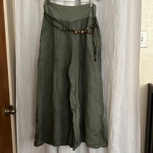 NWOT sage wide leg pants